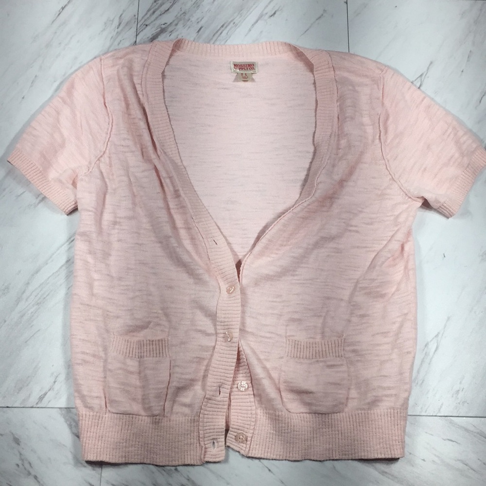 ⭐️ L MOSSIMO SUPPLY PINK CARDIGAN